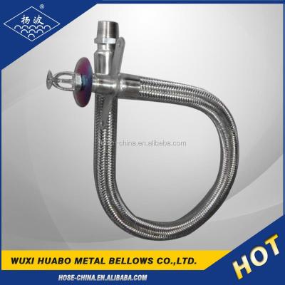 China Stainless Steel Fire Fighting Hose Line Flexible Metal Hoses For Sprinkler Connections for sale