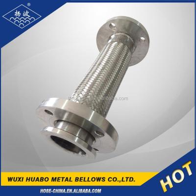 China Stainless Steel Yangbo SS310 316L Flexible Hose With Flange Floating End for sale