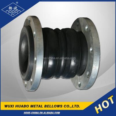 China Stainless Steel High Flexibility Rubber Bellows Expansion Joint With Flange for sale