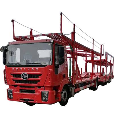 China CHINACARRIER Magnetic Cover 520HP 420HP TRANSPORTER 5 CAR 8 CAR CARRIER FOR SALE for sale