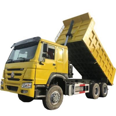 China New and Safe White Color SINOTRUK HOWO Tipper Truck Dump Truck > 8L for sale