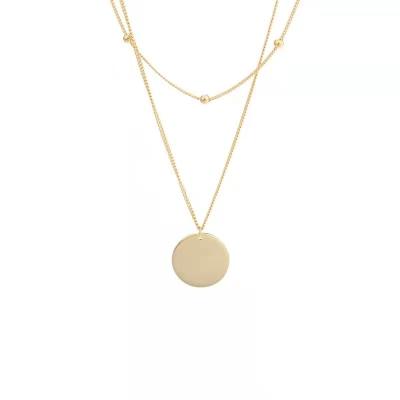 China TRENDY gold plated sterling silver necklace for sale