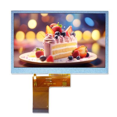 China 5 pulgadas TFT LCD Module Display Alto brillo 500 Nits TN Ángulo de visión en venta