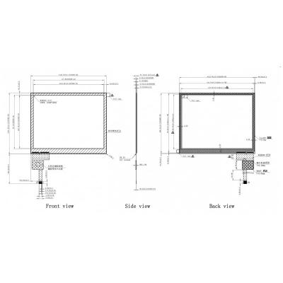 Cina 5.7 pollici TFT Capacitive Touch Screen Precision PCAP Touch Screen in vendita