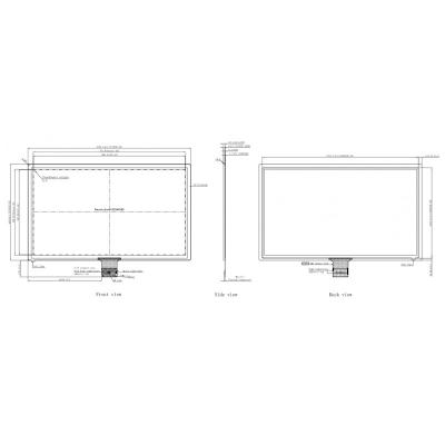 中国 32インチ投影容量タッチパネル 大型タッチスクリーンディスプレイ TFT 販売のため