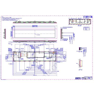 중국 555*126.98*30.31 mm Bar LCD 20.3 inch IPS Touch Display with High Resolution 3840*720 판매용