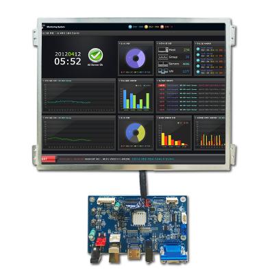 China 15 inch 1024*768 LCD Display HDMI Driver Board en venta