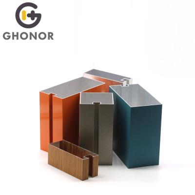 China Custom Packaging Large Square Industrial Decoration Frame Rectangular Tubing Anodized Oxide Aluminum Alloy Tubes Capi Rails Square Groove Slot Tube And Pipe for sale