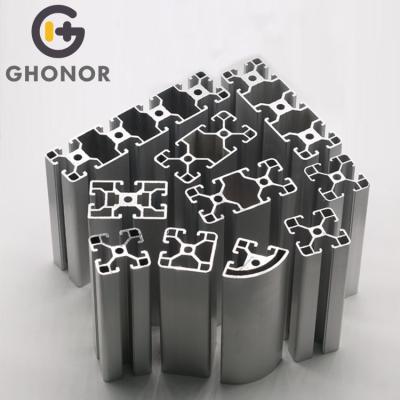 China European Aluminum Slot 4040 4040X 40 x Profiles V T Aluminum Profile Industrial Accessories Standard Item Extrusions Decorations Aluminum Profile 40 for sale