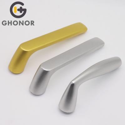 China Rustic Commercial Single Pull Handle Door Hardware Accessories Aluminum Alloy Modern Residential Parts for sale