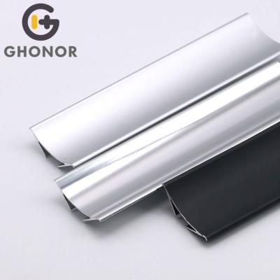 China Decorations Customized 6063 T5 Wall Furniture Internal Corner Edge Protector Anodized Custom Aluminum Profiles for sale