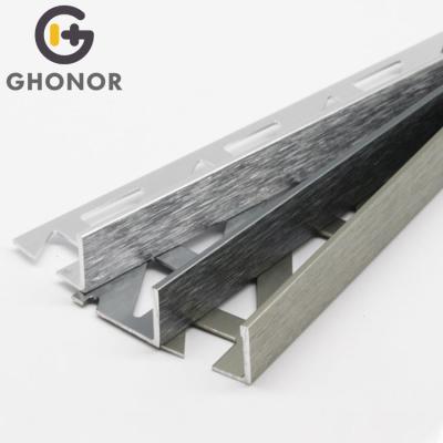 China Rustic Polished Aluminum L Shape Trim Building Construciton Hall Decoration Material for sale