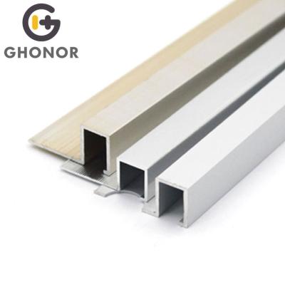 China Factory Manufacturer Wholesale Price Industrial 6063 Extrusion T5 Profiles EUROPEAN Metal Box Square Edge Extruded Aluminum Profile for sale