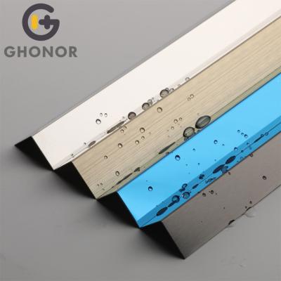 China Contemporary Factory Free Sample Low Moq Ghonor Corner Angles Standard Stainless Steel Profiles for sale