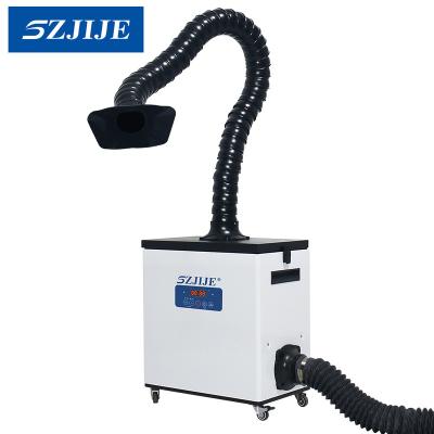 China Industrial popular dust removal fume clear with outlet exhaust pot welding smoke suction air filtration system for sale