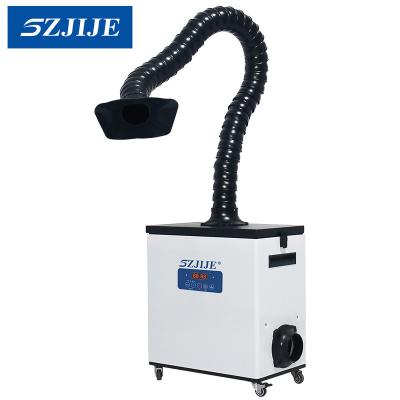 China Portable Vacuum Cleaner Dust Collector Machine Fume Extractor Industrial Dust Collection SZJIJE NEW Design With Exhaust Pipe for sale