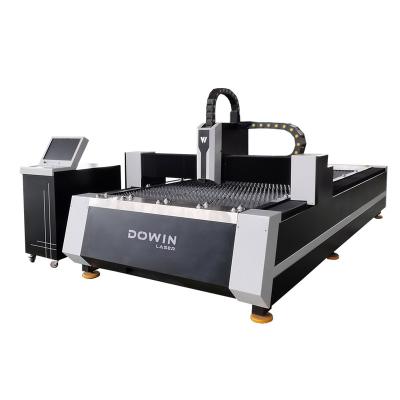 China Laser CUT 1000W 2000W 3000W 4Kw CNC Fiber Laser Cutters For Aluminum Steel Sheet Metal Raycus Fiber Laser Cutting Machine for sale