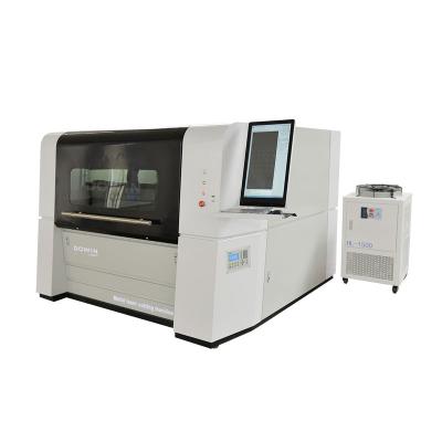 China Laser CUTTING fiber laser cutting machine cnc 1kw 2kw jewelry necklace cutting machine 2mm stainless steel copper laser machine dw1390 for sale