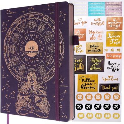 China Printed Law of Attraction Planner Undated Luxury Weekly Monthly Planner A 12 Month Trip for sale