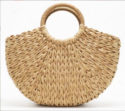 China Wholesale Fashion Handwoven Straw Large Hobo Bag For Women for sale