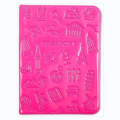 China Waterproof Wholesale Passport Covers With Embossing Logo for sale