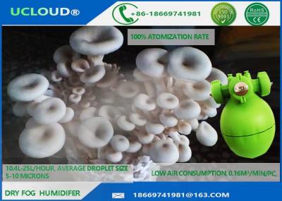 China Silky Dry Fog Humidity Control Humidifier For Mushroom Moisture Control for sale