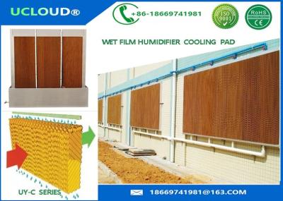 China Non Toxic Evaporative Cooling Media For Mist Cooling System Resistant To Mold for sale