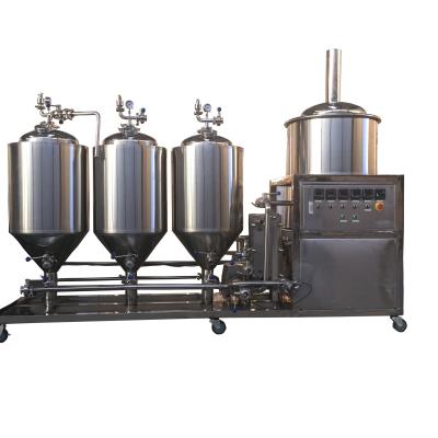 China Home Use Stainless Steel Home Brewing Equipment Beer Brewery Equipment 50l 60 l 100l 200l 300l for sale