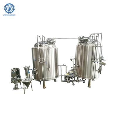 China Hotels Turnkey Beer Brewing Equipment Microbrewery Systems With Factory Price for sale