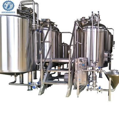 China Commercial Hotels 1000L Stainless Steel Beer Brew Equipment Craft Beer Turnkey 1000 Liter Beer Brewery for sale