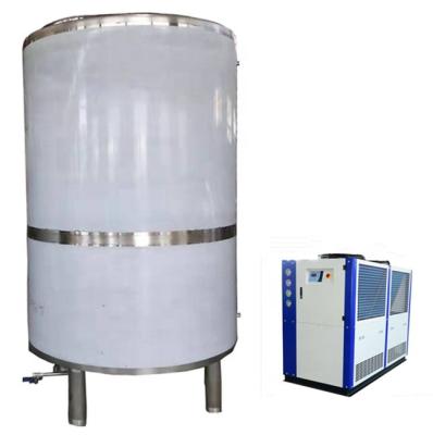 China Machinery Repair Shops 500L Glycol Heat Exchanger Cooling Tank For Beer Brewing Equipment for sale