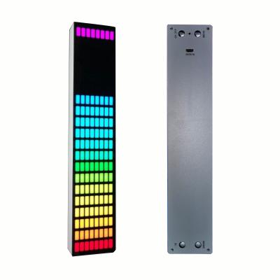 China LED Music Light Spectrum Sound Analyzer LED Display RGB Meter RGB Audio Music Light for sale