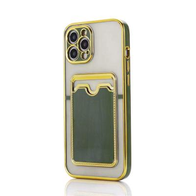 China Luxury Anti-drop Weview Laser Phone Case With Card Slot For iPhone XS Xr Pro Max Anti-drop Shockproof Cover for sale