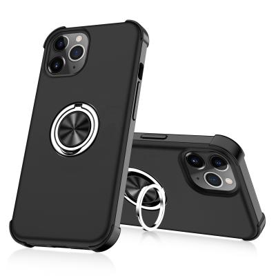 China New Weview Anti-fall 360 Ring Holder Back Cover Phones Shockproof Cover With 4 Corner For iphone 13 for sale