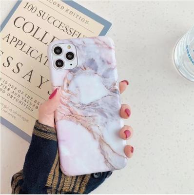 China Custom Marble Anti-fall Designer Phone Case Luxury Design IMD Mobile Cover For iphones 11 for sale