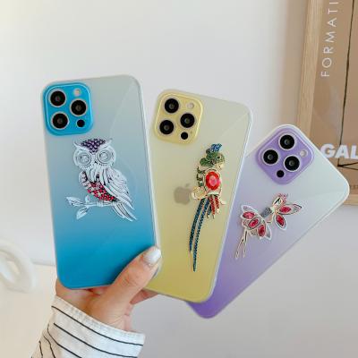 China Original Designers Anti-fall Weview TPU Printing Butterfly Phone Cover For iphone 12 pro case women max for sale