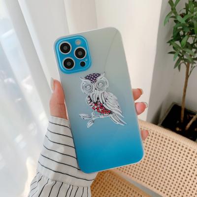 China Anti-fall For iphone 13 Pro Weview Pro Max Gradient Candy Color TPU Printing Soft Mobile Phone Case for sale