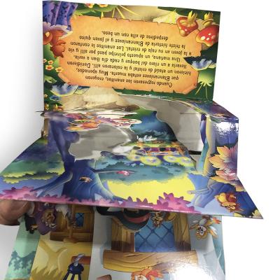 China UV Coated Pop Up Books For Kids Automatic Automatic Books 3d Books Printing for sale