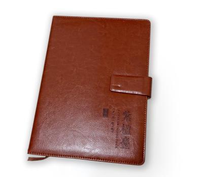 China Environmental Protection Custom Printed PU Leather Cover Notebook With Pencil Case for sale