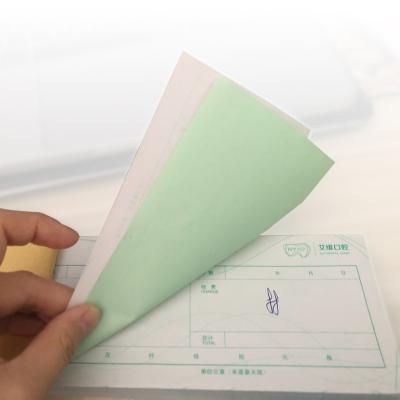 China Modern Custom Duplicate Bill Invoice Receipt Book Printing for sale