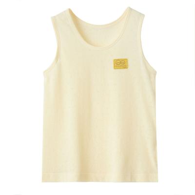 China QUICK DRY Product Best Selling OEM Kids Comfortable 100%cotton Children's Clothing Singlets Girls Cute Tank Top Vest for sale