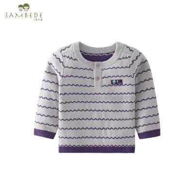 China Breathable hot sale kids clothes sweater design for kids knitted sweater babies boy SM7Q30805 for sale