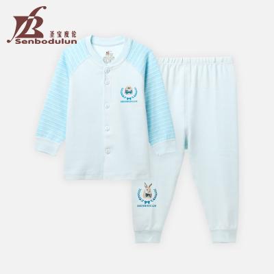 China Anti-wrinkle Senbodulun 0-24Months Unisex Newborn Baby Clothes Long Sleeve Baby Clothing Sets For Autumn Winter for sale