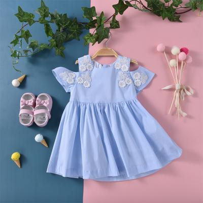 China Wholesale Baby Breathable Fashion Clothing Children Kids Dress Design Pictures Babies Dress for sale