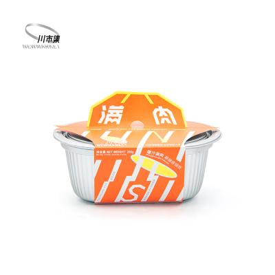 China Enough 378g Instant Lunch Full Of Instant Meat Self-Heating Hotpot for sale