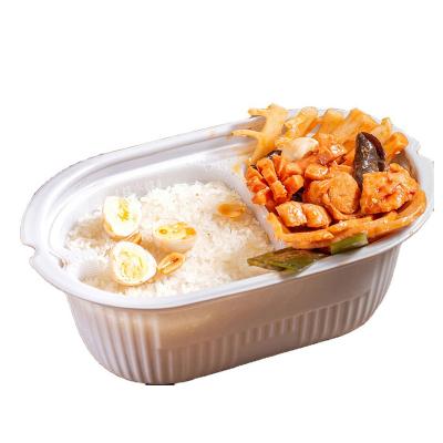 China Natural Natural Food Ingredients Cooked Rice Box Chinese Quick Food for sale