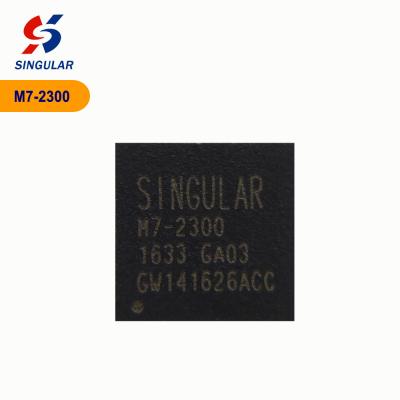 China MSR Card Reader 4 x 4 mm MSR Decoder IC with 6MHz Internal Oscillator for sale