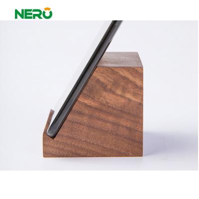 China Wooden Low Bracket Accessories PORTABLE Thickened Mobile Phone Bracket Desktop Bracket for sale