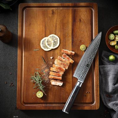 China Sustainable Large Reversible Universal Thick Acacia and Olive Wood Chopping Cutting Board for sale