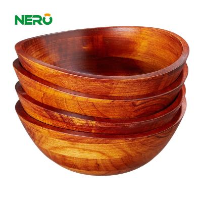 China Viable enjoy natural living with natural wood bowl for sale